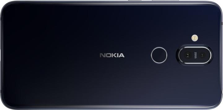 Produktbild Nokia 8.1 (64 GB, Blue, 6.18", Hybrid Dual SIM, 13 Mpx, 4G)