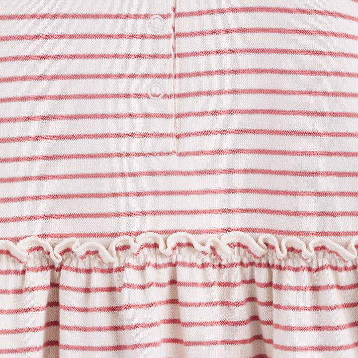 Image du produit La Redoute Collections Gestreiftes Jerseykleid mit langen Ärmeln (74)