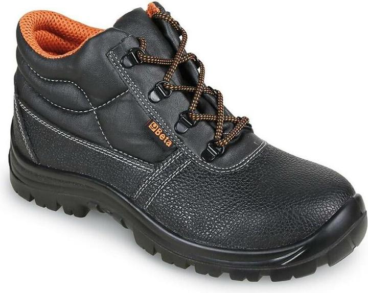 BETA SCARPE ALTE PELLE NERA BASE C/LAM BK 46, Gris, 46 mm (S1P, 46)