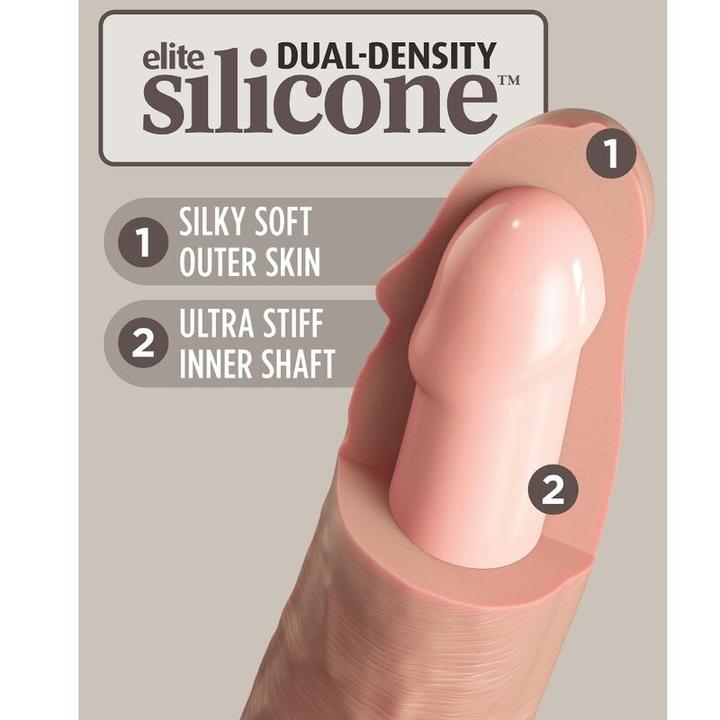 Actual product image Pipedream Vibro silicone dildo