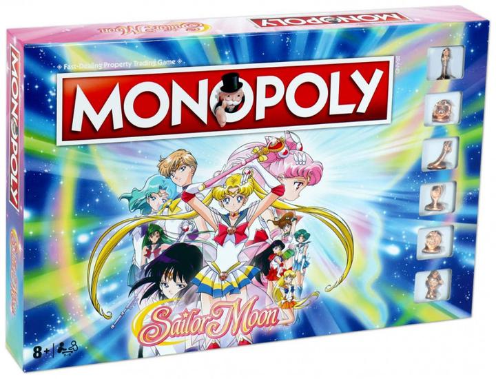 Produktbild Winning Moves Board Game Monopoly Sailor Moon English Edition 2-6 Players Age 8+ 036177 (Englisch)