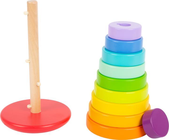 Produktbild small foot Stapelturm Regenbogen