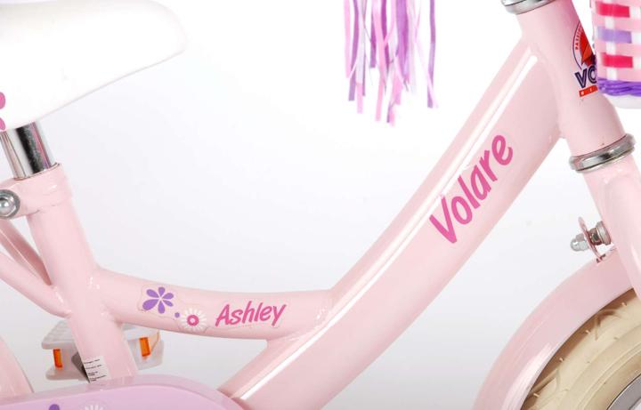 Produktbild Volare Ashley Kinderfiets - Meisjes - 12 inch - Roze - 95% afgemonteerd (12")