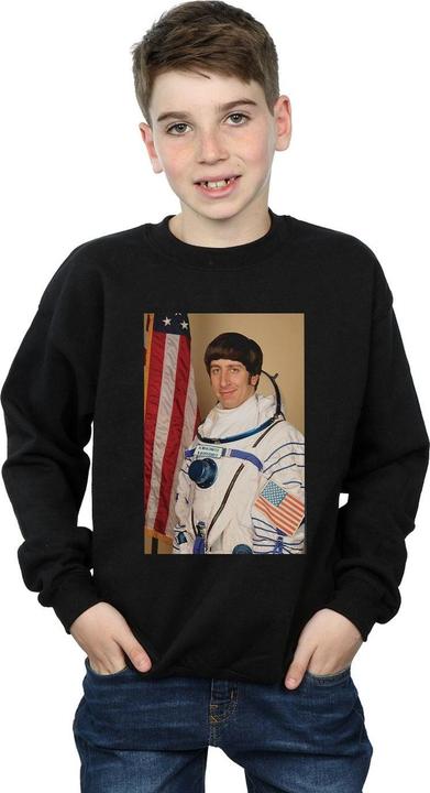 Actual product image Dam Boys Howard Wolowitz Rocket Man Sweatshirt (116)