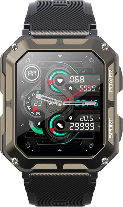 Image du produit RNCF27 SCHWARZ Herren-Smartwatch