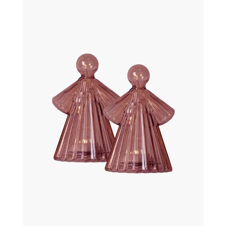 Produktbild Sirius Tischdeko Engel Albert, Ø 6.5 x H 10.5 cm, Bordeaux