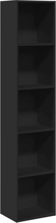 Image du produit VidaXL Bücherregal Standregal Büroregal Aktenregal Aufbewahrungsregal Schwarz (30 x 40 x 189 cm)