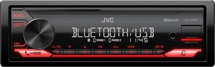 JVC KD-X282BT autoradio - Rood (Android auto)
