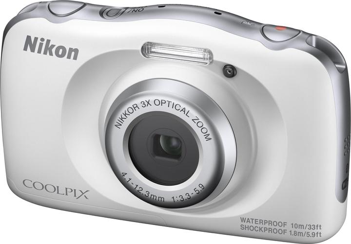 Productafbeelding Nikon Coolpix W150 Wit (30 - 90 mm, 13.20 Mpx, 1/3.1")