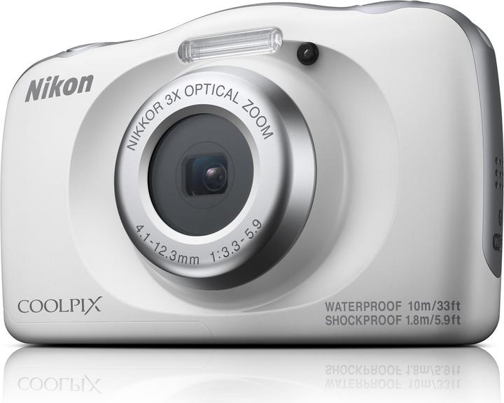 Nikon Coolpix W150 White (30 - 90 mm, 13.20 Mpx, 1/3.1")
