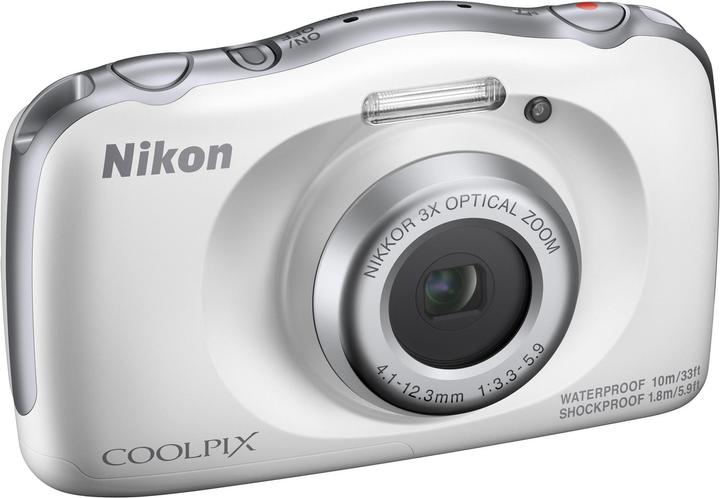 Productafbeelding Nikon Coolpix W150 Wit (30 - 90 mm, 13.20 Mpx, 1/3.1")