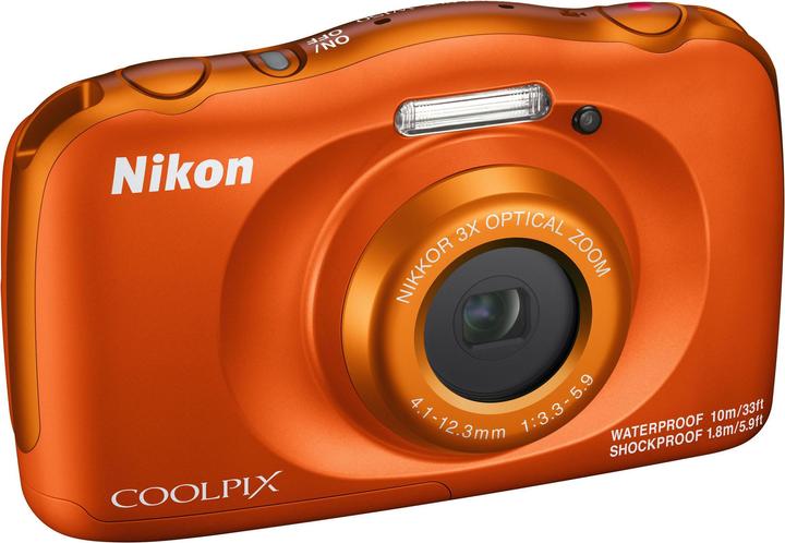Produktbild Nikon Coolpix W150 Orange (30 - 90 mm, 13.20 Mpx, 1/3.1")