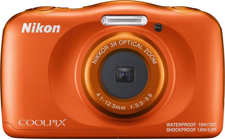 Produktbild Nikon Coolpix W150 Orange (30 - 90 mm, 13.20 Mpx, 1/3.1")