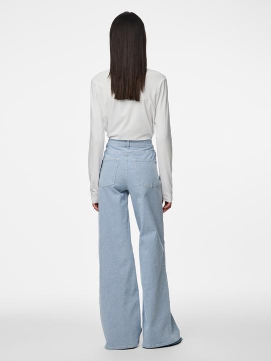 Image du produit Pieces PCBILLO MW GESTREIFTE Wide Fit Jeans (M)