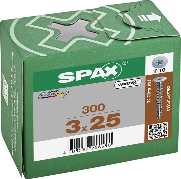 Actual product image Spax Back wall screws (300 Screws per piece)