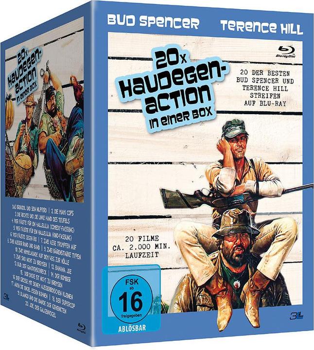 Bud Spencer & Terence Hill - 20x Haudegen-Action (Blu-ray, Deutsch)