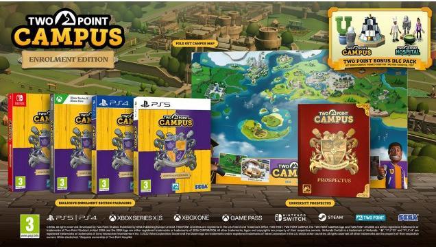 Produktbild Sega Two Point Campus - Enrolment Edition (Switch, Switch Lite, Switch OLED, DE)