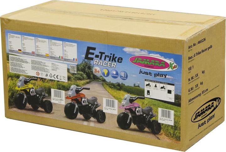 Actual product image Jamara Ride-on E-Trike Racer (6 V)