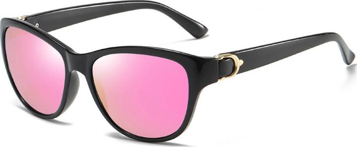 Produktbild Techsuit - Sunglasses Polarized (A572) - for Women with UV Protection, PC - Black / Pink Mirror
