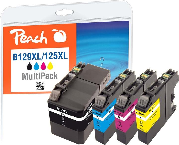 Image du produit Peach LC-129XL/125XL Multipack (M, CF, C, Y)