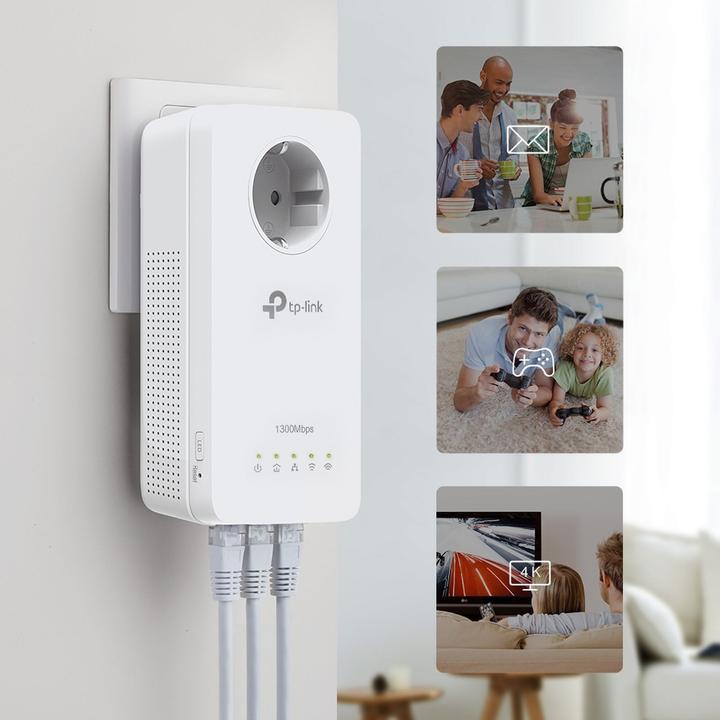 Image du produit TP-Link Kit CPL TL-WPA1300PDE (1300 Mbit/s)