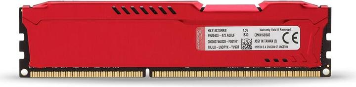 Actual product image HyperX Fury (1 x 8GB, 1866 MHz, DDR3-RAM, DIMM)