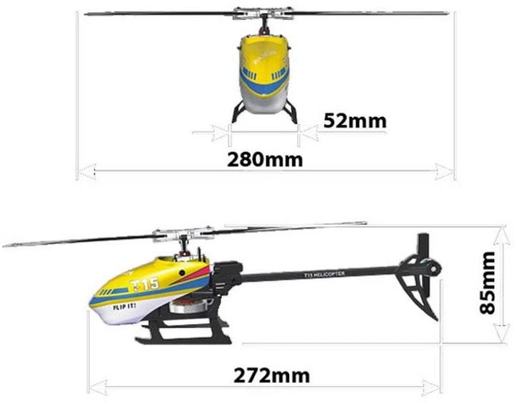 Produktbild Align Helikopter T-Rex T15 Combo BTF