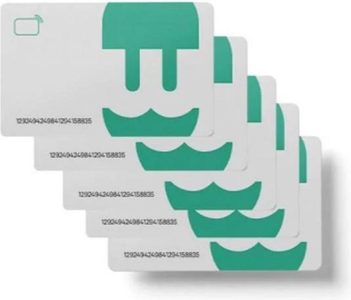 Actual product image Wallbox RFID card 25 pieces