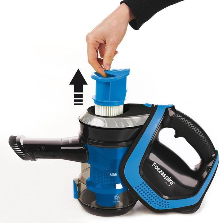 Produktbild Polti SR100 Black, Blue Bagless