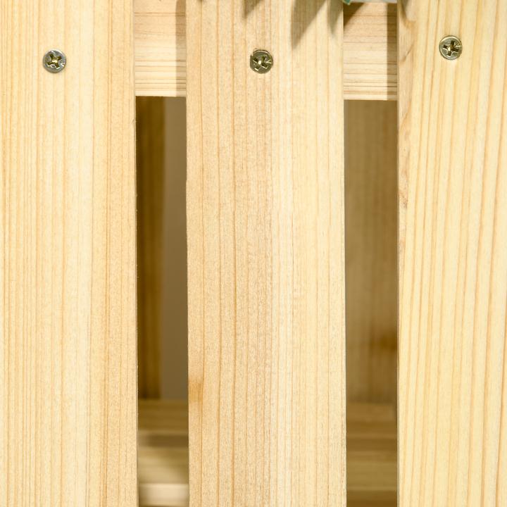 Produktbild Outsunny Gartenzaun mit Pflanzenständer