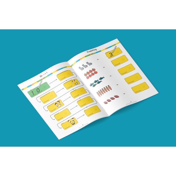 Produktbild Newmero Workbook for children 3 - 6 years old (Englisch)