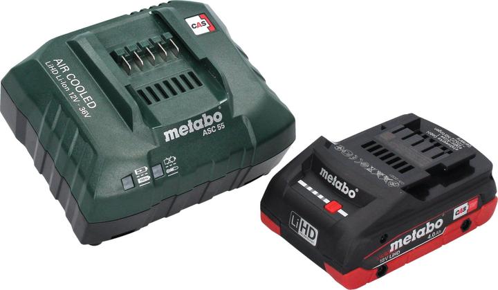 Image du produit Metabo SSE 18 LTX Compact Scie Réciproque sans fil Scie sabre 18 V 13 mm + 1x batterie LiHD 4,0 Ah +