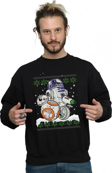Produktbild Star Wars The Rise Of Skywalker Rolling This Christmas Sweatshirt (L)