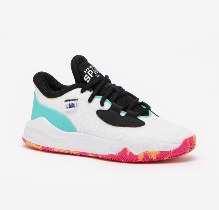 Produktbild Tarmak Kinder Basketball Schuhe NBA Spurs - Fast 900 Low-1 schwarz/weiss (38)