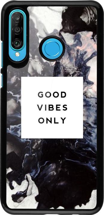Actual product image PhoneLook Coque Marble Good Vibes Only (Huawei P30 Lite)