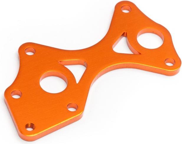 HPI Supporto anteriore Trophy Truggy per diff. Ingranaggio 7075 (arancione)
