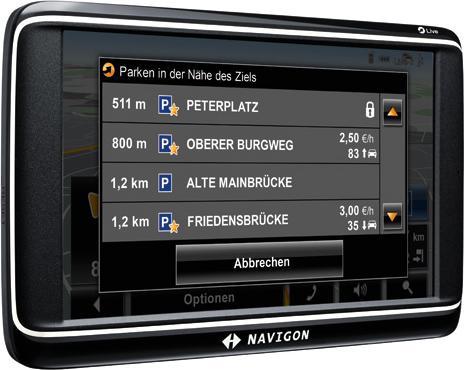 Actual product image Navigon 70 Premium Live, Bluetooth, European maps