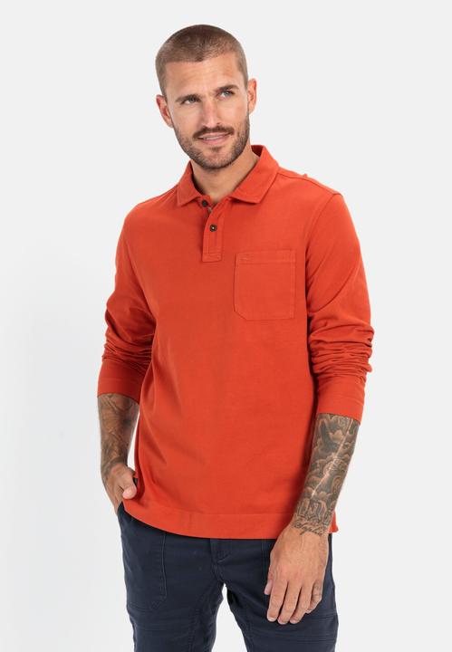 Immagine prodotto Camel Active Polo a maniche lunghe in cotone biologico certificato (XXL)