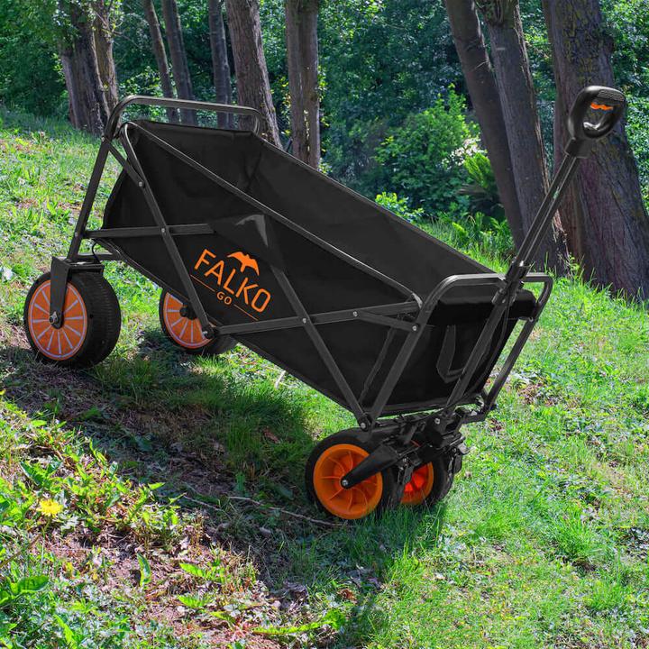 Produktbild Genius Bollerwagen elektrisch Falko Go mit Antrieb - Akkubetrieb, Tragkraft 60 kg