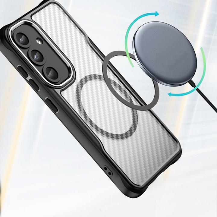 Immagine prodotto OEM Defender Carbon Mag case for Samsung Galaxy S25 black (Samsung Galaxy S25)