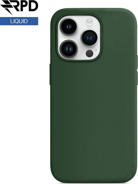 Produktbild RPD iPhone 13 - Silicone Case Clover Green (dunkelgrün), Liquid (Magsafe-Version) (Apple iPhone 13)