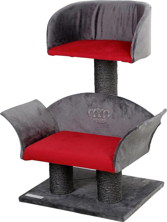 Produktbild Kerbl Lounge Deluxe (70 cm, Grau, Rot)