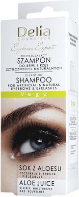 Delia Cosmetics Eyebrow Expert Shampoo für Augenbrauen und Wimpern Vegane Formel 50ml (Körpermilch, 50 ml)