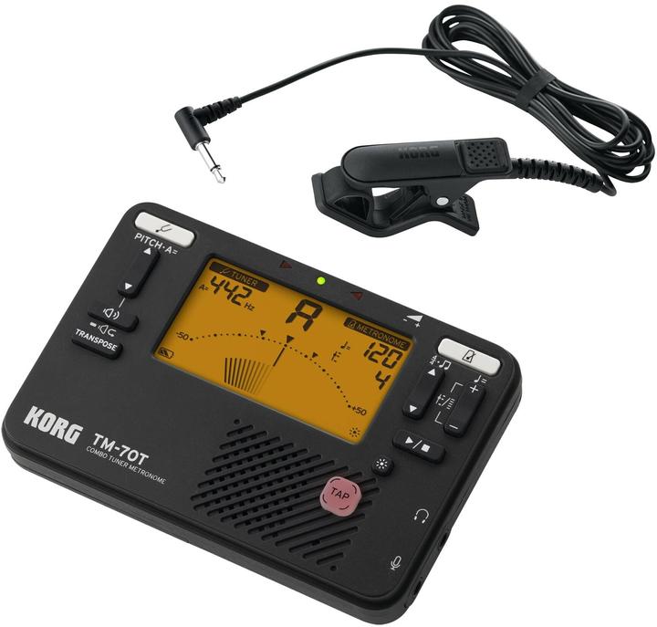Produktbild Korg Stimmgerät TM-70 Set Schwarz, Eigenschaften