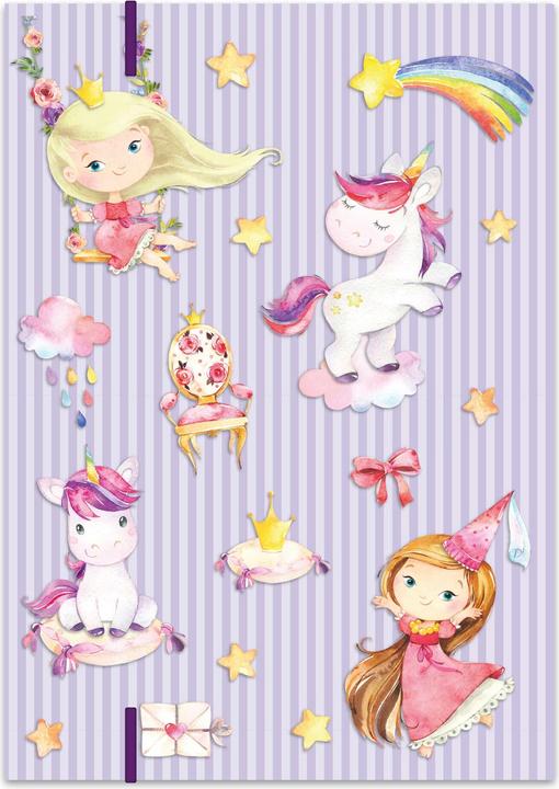 Actual product image Papierdrachen School folder set of 2 DIN A4 - Unicorn (VE 4) (A4, 2 x)