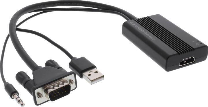 Image du produit InLine Convertisseur VGA+audio vers HDMI