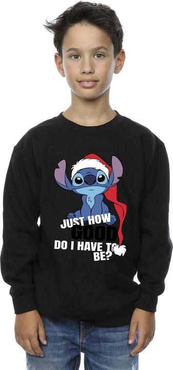 Actual product image Disney Boys Lilo & Stitch Just How Good Sweatshirt (140, 146)