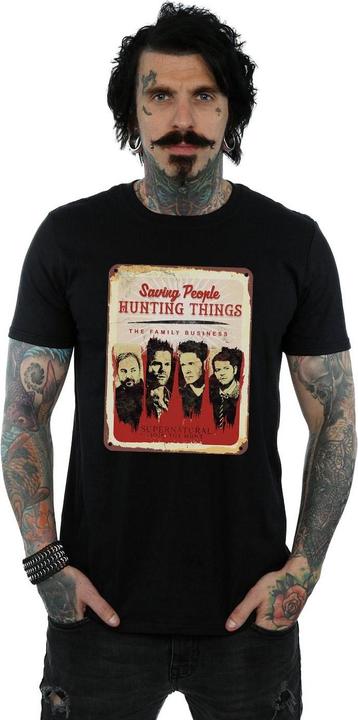 Actual product image Supernatural Mens Family Business Sign T-Shirt (XXL)