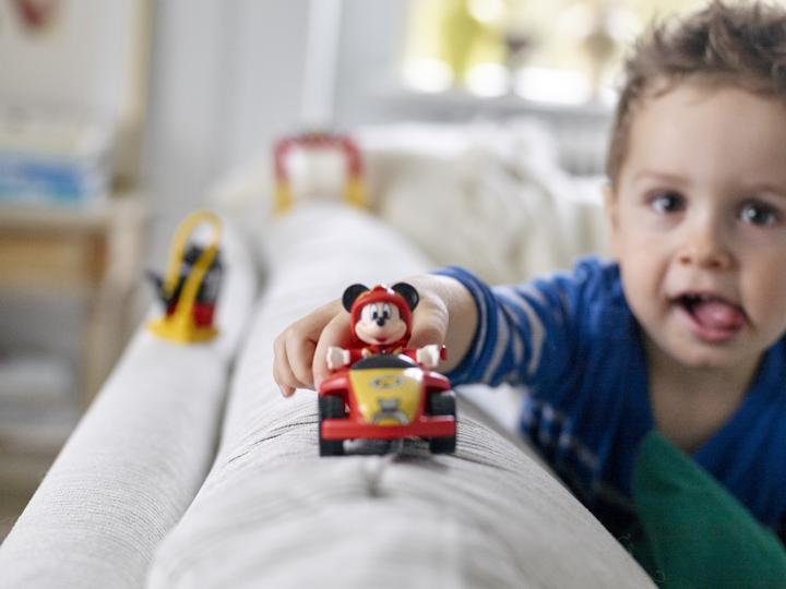 Actual product image LEGO Micky's racing car (10843)