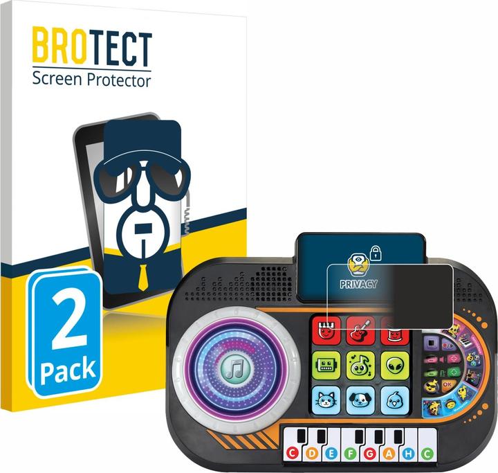 Produktbild BROTECT Sichtschutzfolie Anti-Spy Privacy Folie Blaulicht-Schutz (Audiogerät Bildschirm-Schutzfolie)